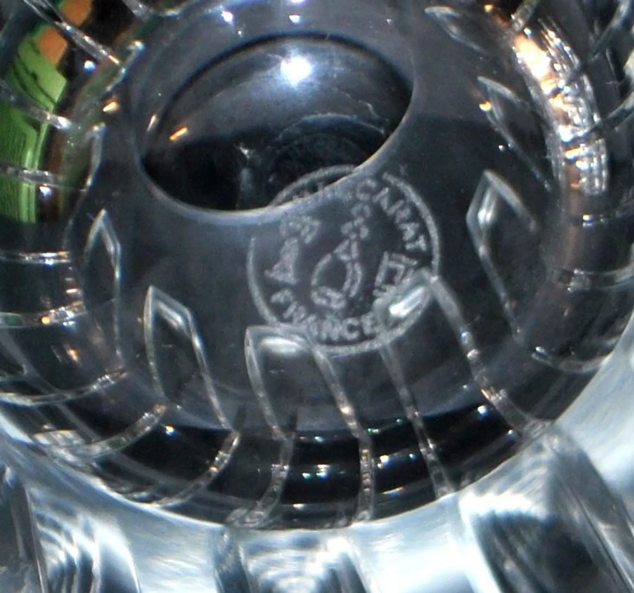 Baccarat lot of 5 Rotary glasses whisky long drink cut crystal signed