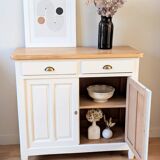 Renovated solid wood Parisian buffet