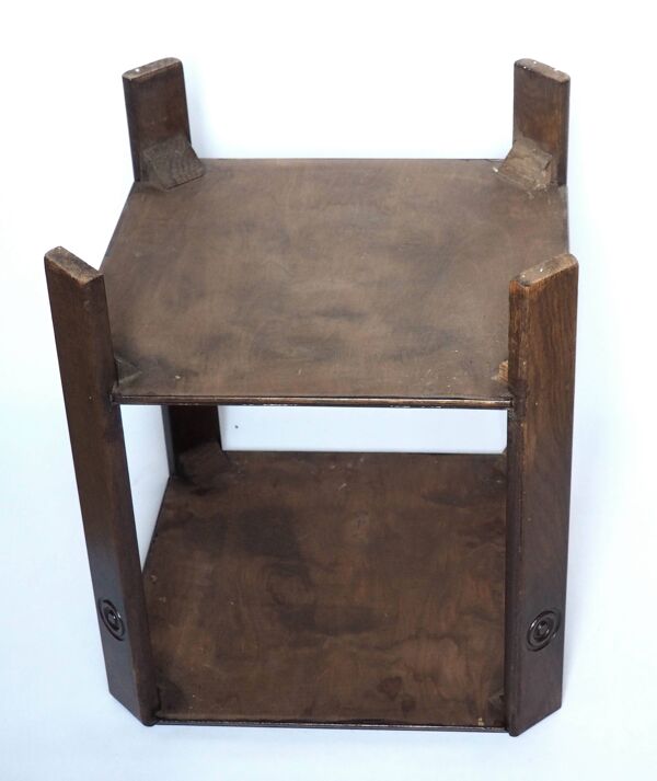 Table d'appoint art déco carrée