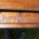 Old cabinet door with framing