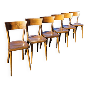 Série 6 chaises - 1950s