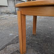 Dining table in elm from 1980