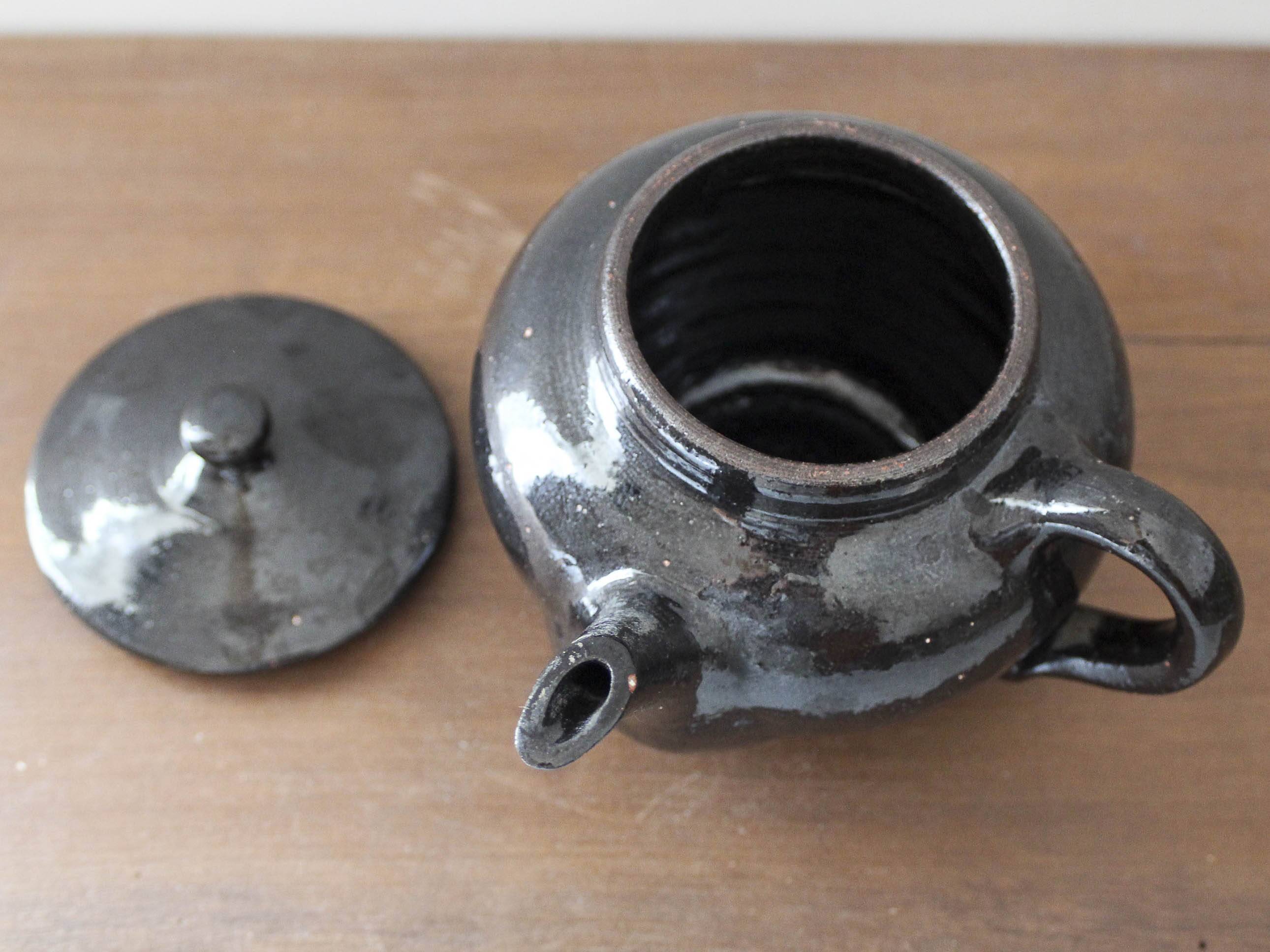 Glazed ceramic teapot Pottery Hamel Nehou