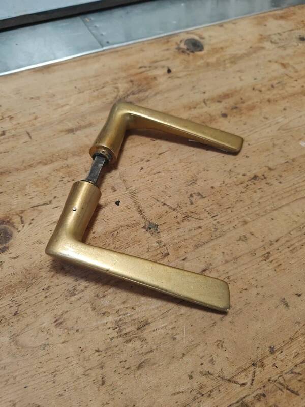 Vintage brass handle