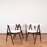 Mid-Century Danish Teak Dining Chairs by Th Harlev for Farstrup, 1960s, Set