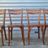 Set of 4 Baumann bistro chairs