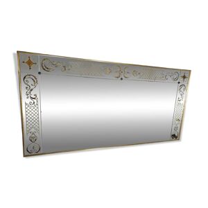 Miroir de brasserie églomisé - xix