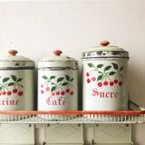 Shelf set and iron boxes