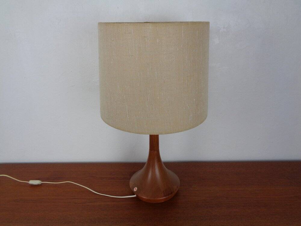 Danish Teak Table Lamp from Kirk, 1960s