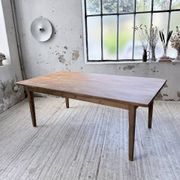 Farm table pitch pine 2 x 1 m from the 1950s