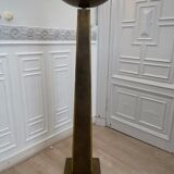 Coppery and gilded floor lamp, Belgo Chrom