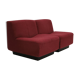 Pair of modular armchairs, 1970