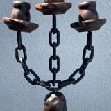 Brutalist candelabra