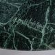 Original round Knoll Tulip dining table (120cm) Alpi Verde glossy in NEW CONDITION