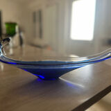 BAYEL cobalt blue crystal decorative bowl