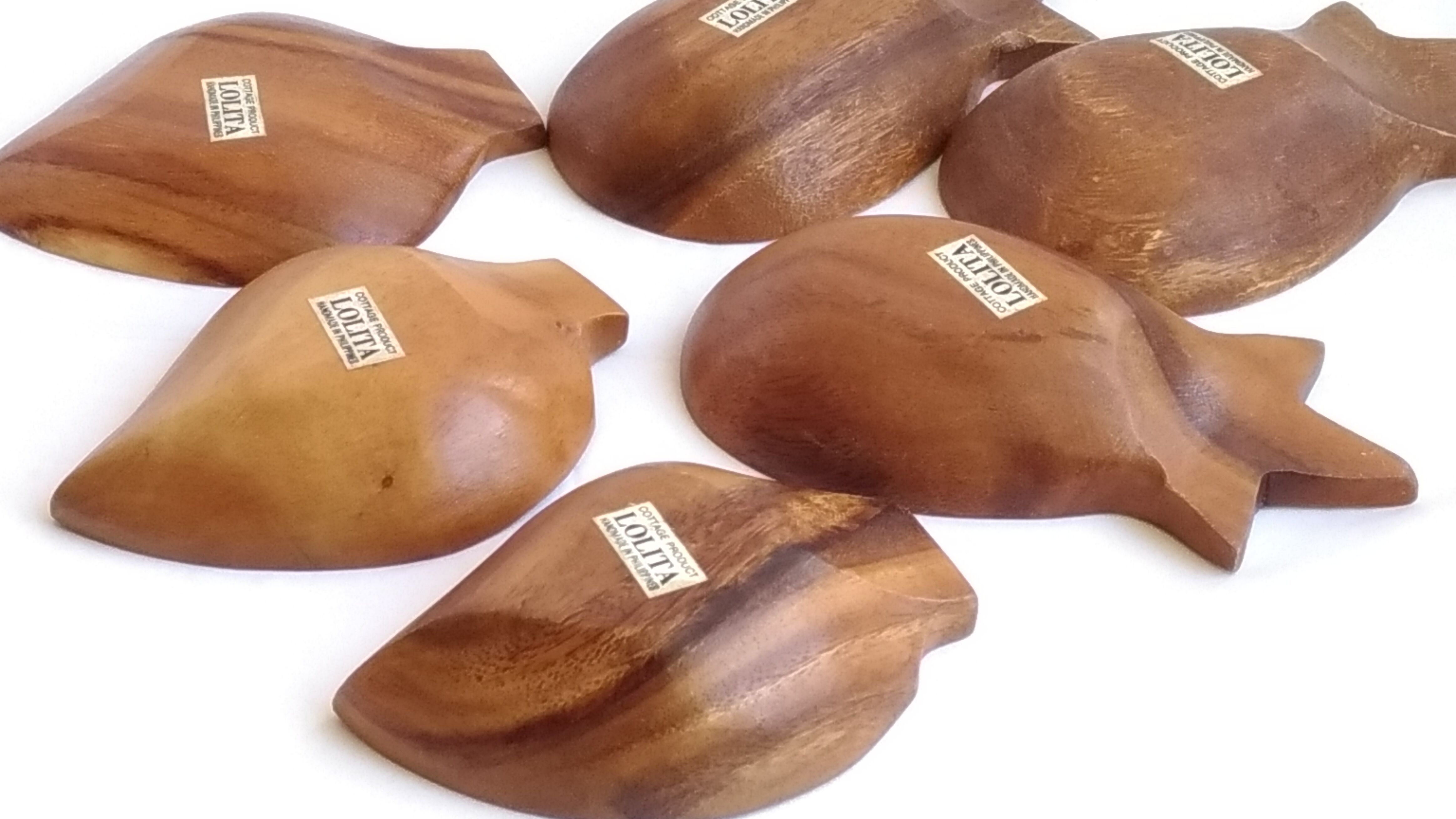 Vintage wooden cups 12 & 15cm