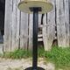 Ancient table eat standing art deco pied fonte noir - vintage formica plateau