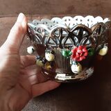 Original barbotine style bowl