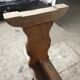 2 solid oak farm benches
