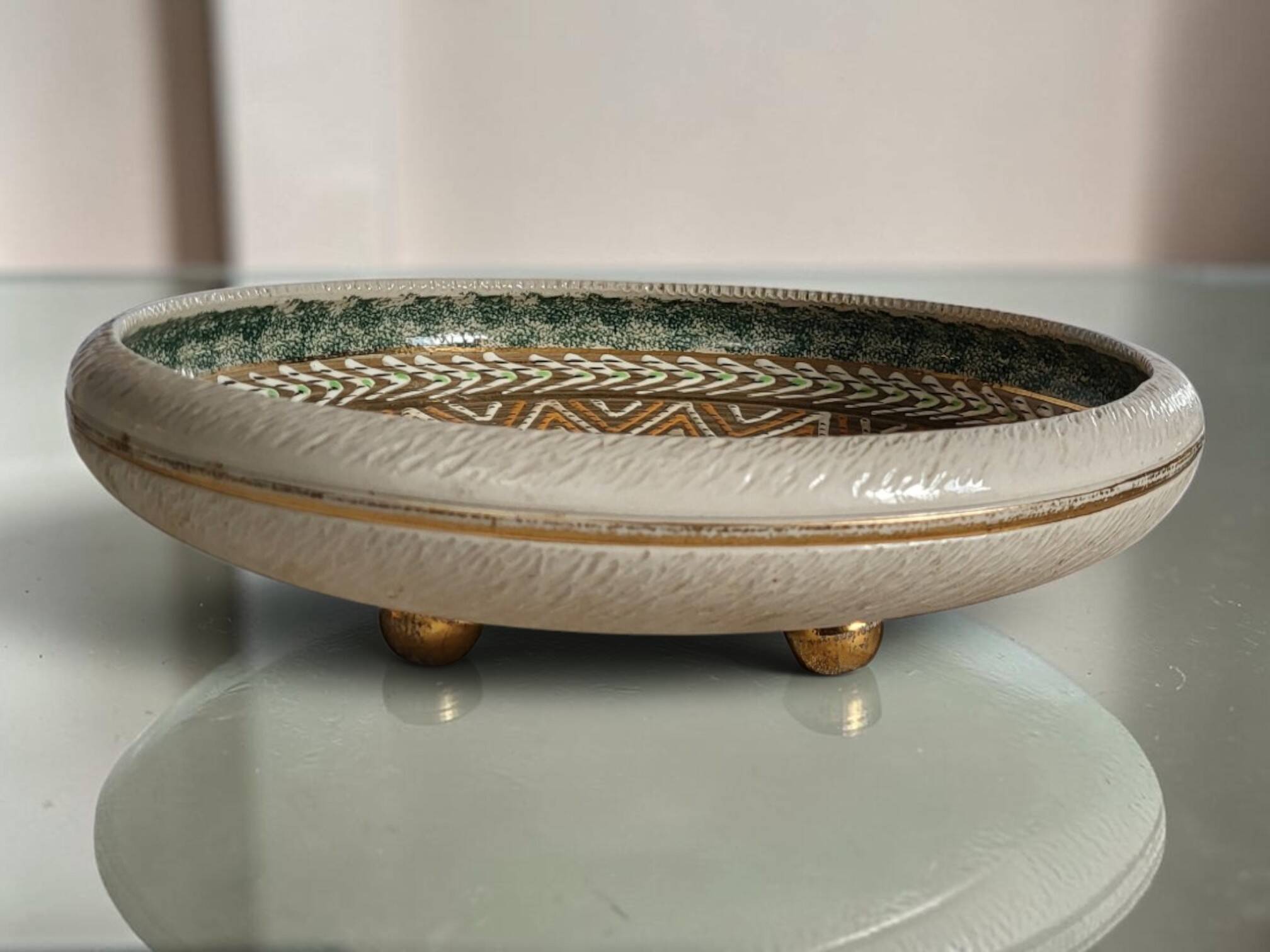 Coupe en céramique — Jacques Breugnot, 1950's