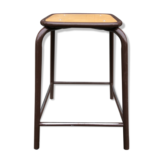 Metal factory vintage stool