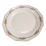 Round floor 29 cm in porcelain from Limoges Haviland