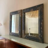 Pair of 18th century Italian mirrors