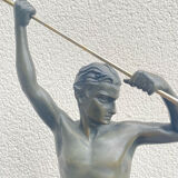 Art Deco sculpture signed Uriano