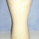 Vintage ceramic diabolo vase