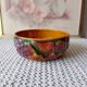 Earthenware salad bowl