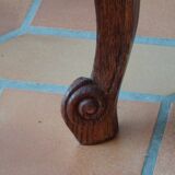 Louis xv style oak table