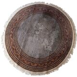 Tapis Vintage Indo-Seraband en Laine (253cm), Années 1970