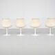 4 chaises"tulipe" par Eero Saarinen pour Knoll International, 1960