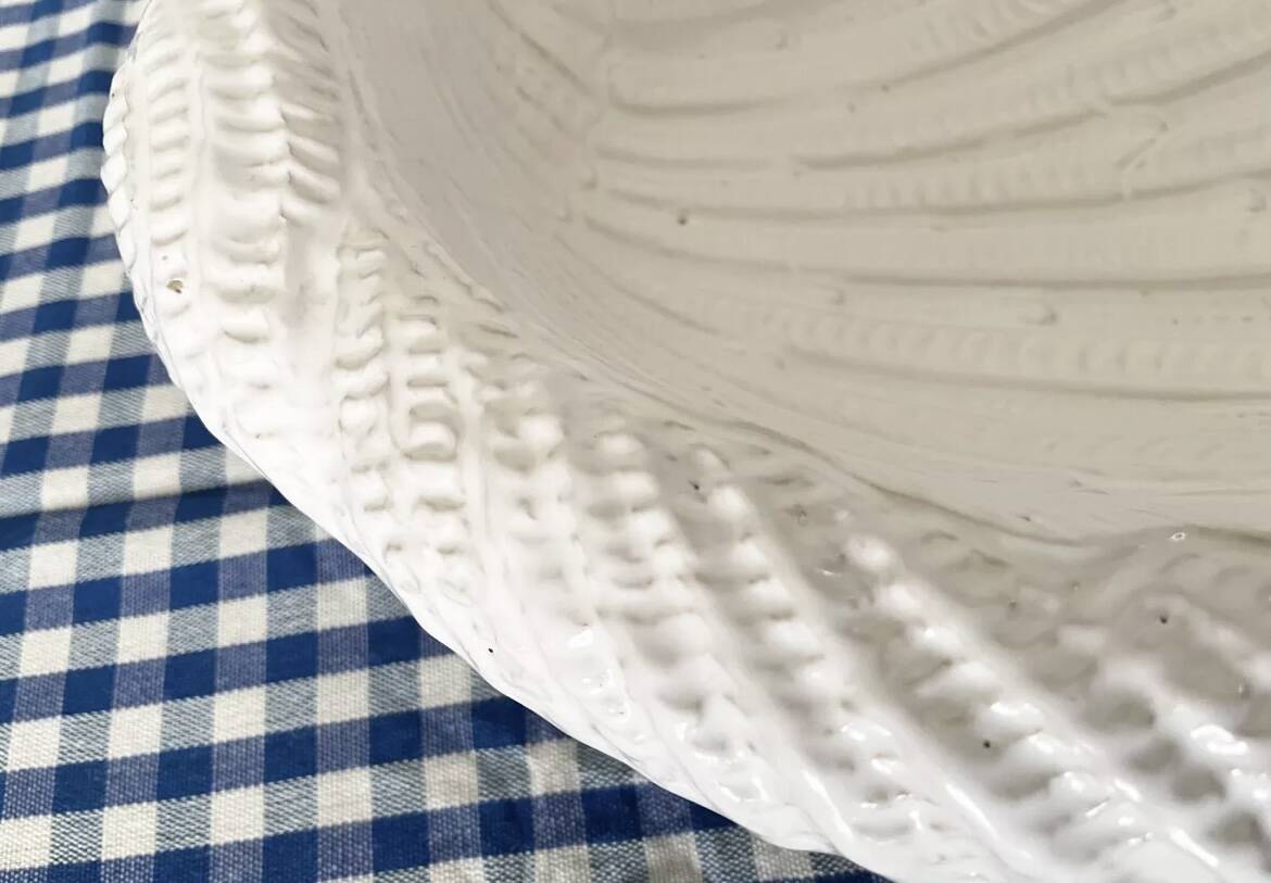 Shell bowl Italian art