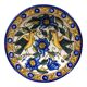 Dish floral decoration and birds