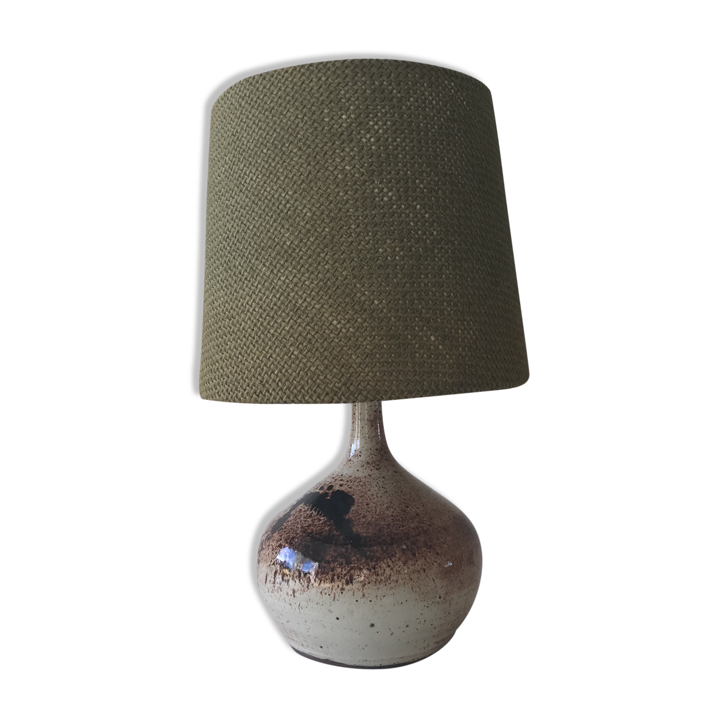 Lampe en grès