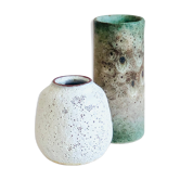 Duo de vases en grès