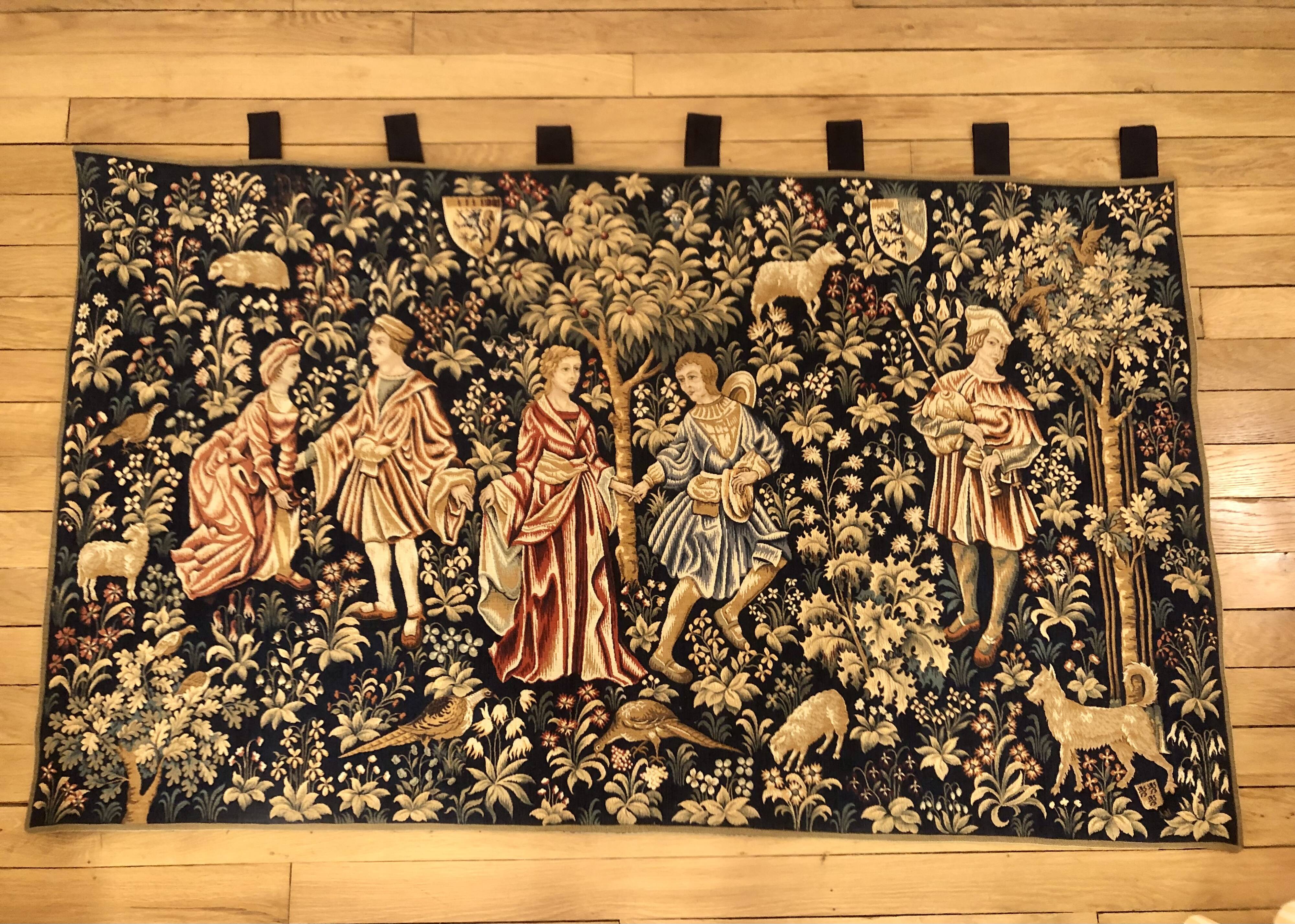 Halluin stitch tapestry