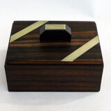 Macassar ebony art deco box
