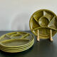Assiettes en faïence Gien