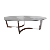 Table basse année 70 designer Paul Legeard