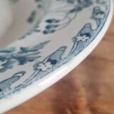 Service of 6 plates in iron earth