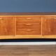 Long 1960s Teak Jentiuqe Mid Century Sideboard