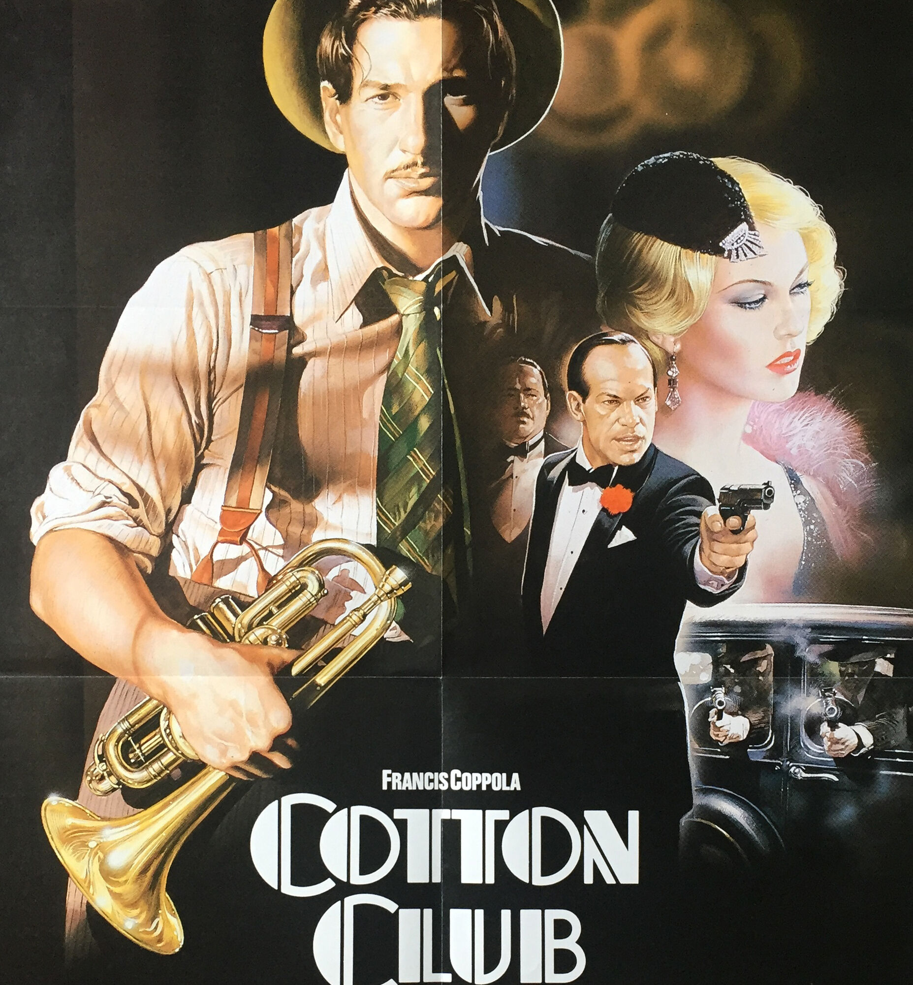 German poster "cotton club", 1984