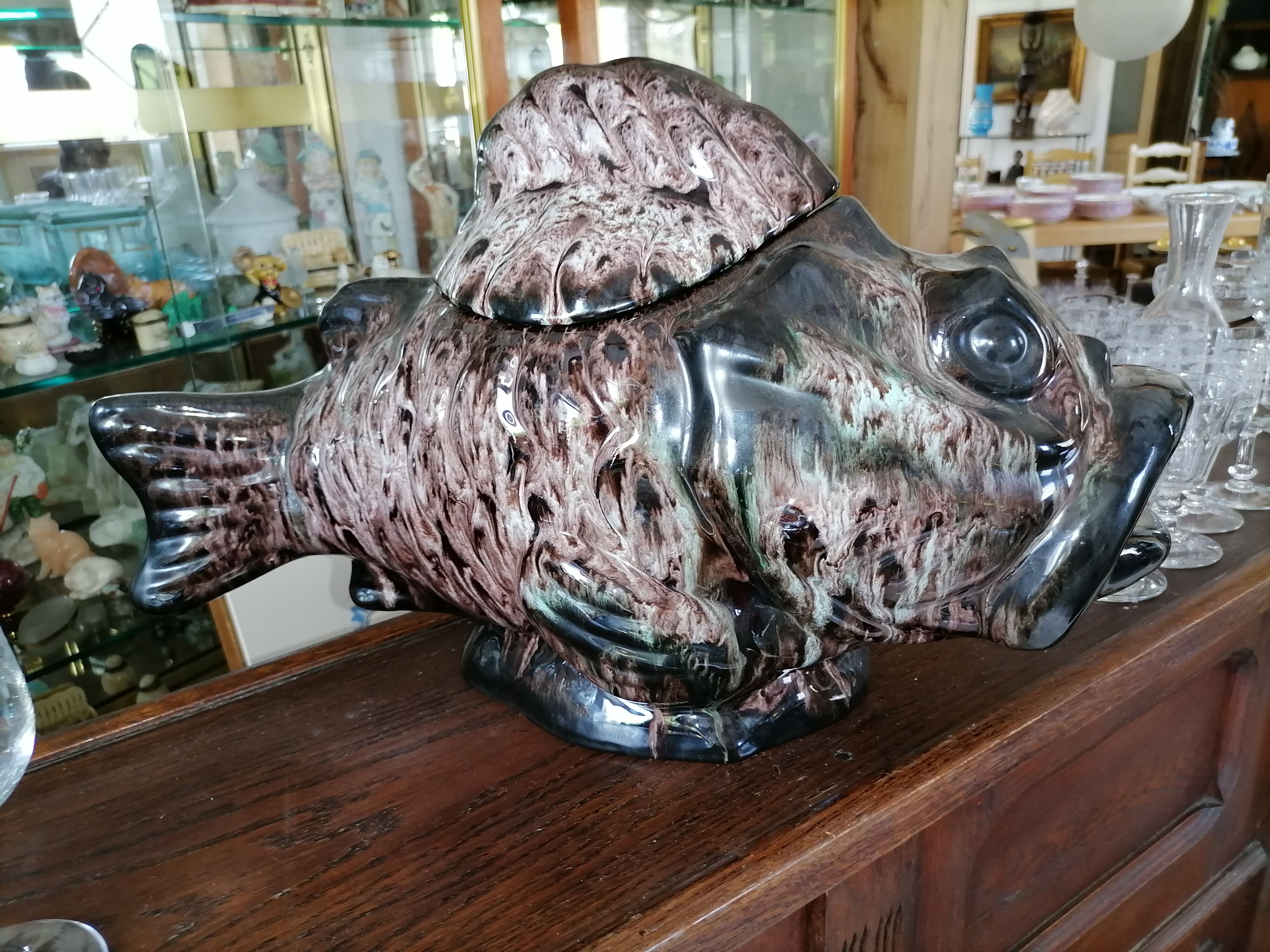 Soupière poisson