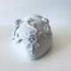 Ex-voto porcelain vase