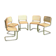 Série de 5 chaises de Marcel Breuer