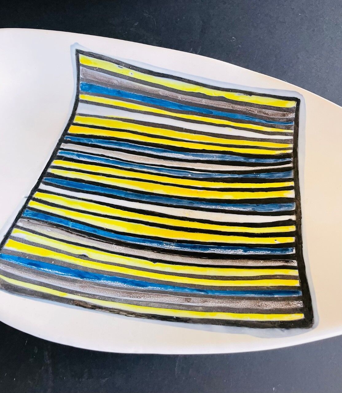 Earthenware cup by Roger Capron Vallauris