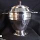 Art Deco silver-plated coffee and tea service, stamped.