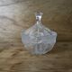 Lead crystal bow relief candy box made in Germany